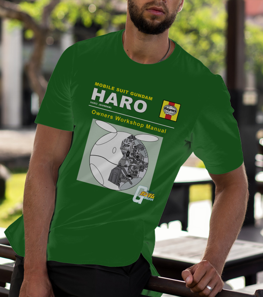 MOBILE SUIT GUNDAM HARO Owners Workshop Manual Haynes GUNDAM T-Shirt