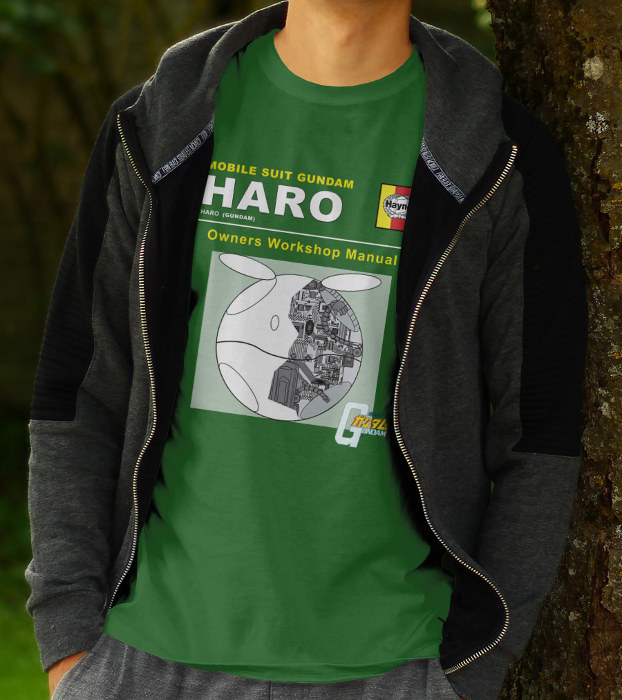 MOBILE SUIT GUNDAM HARO Owners Workshop Manual Haynes GUNDAM T-Shirt