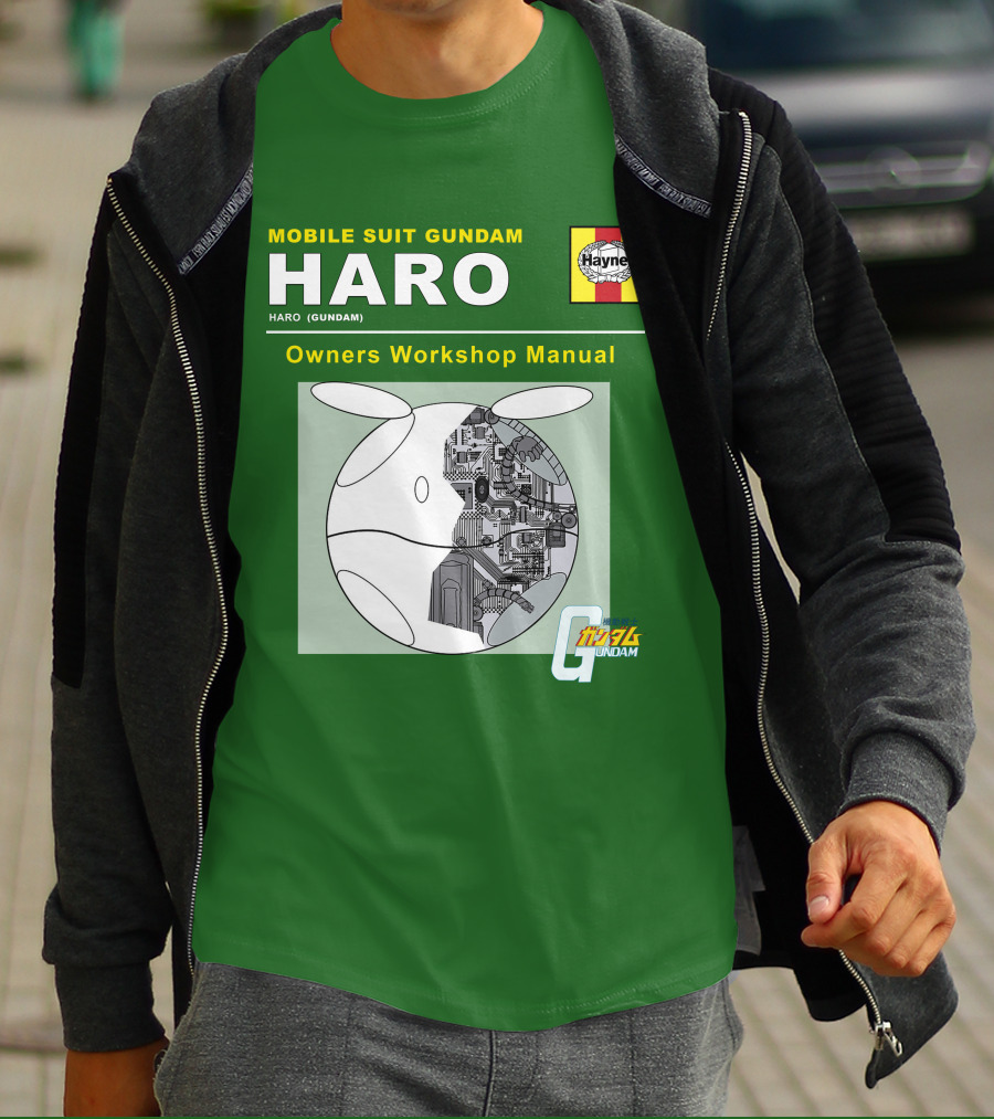 MOBILE SUIT GUNDAM HARO Owners Workshop Manual Haynes GUNDAM T-Shirt