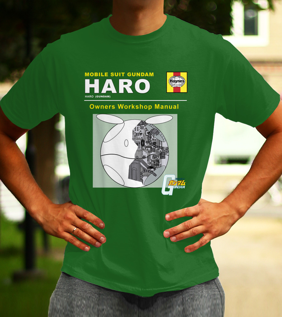 MOBILE SUIT GUNDAM HARO Owners Workshop Manual Haynes GUNDAM T-Shirt