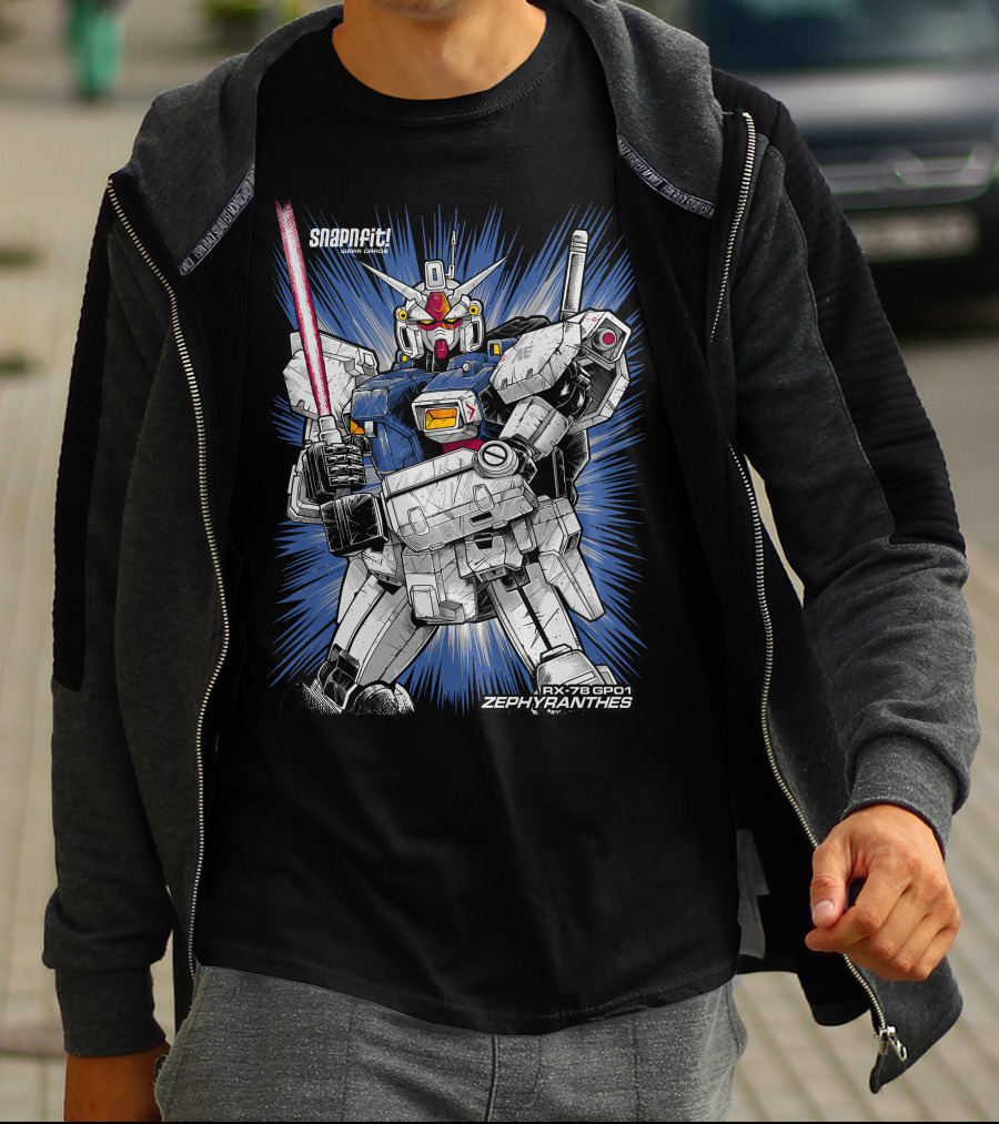 Snapfit Zephyranthes RX-78 GP01 Gundam T-Shirt