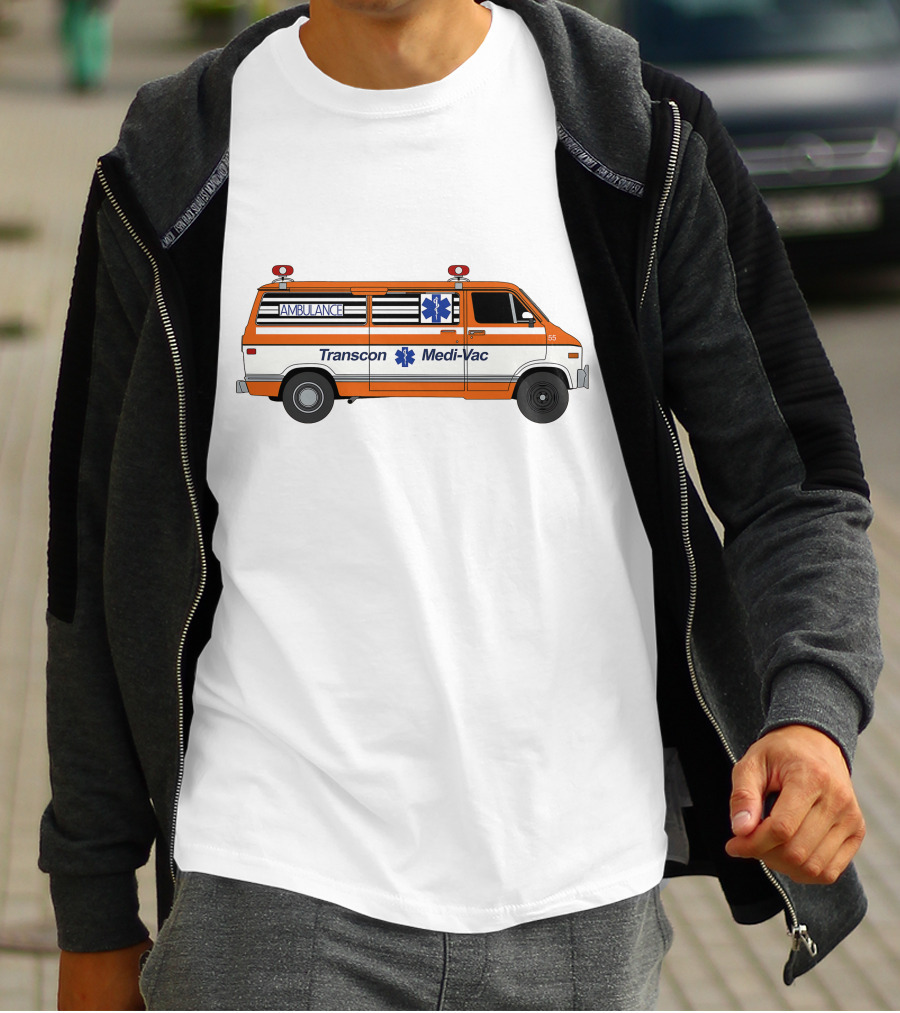 Cannonball Run Transcon Medi-Vac Ambulance 55 T-Shirt