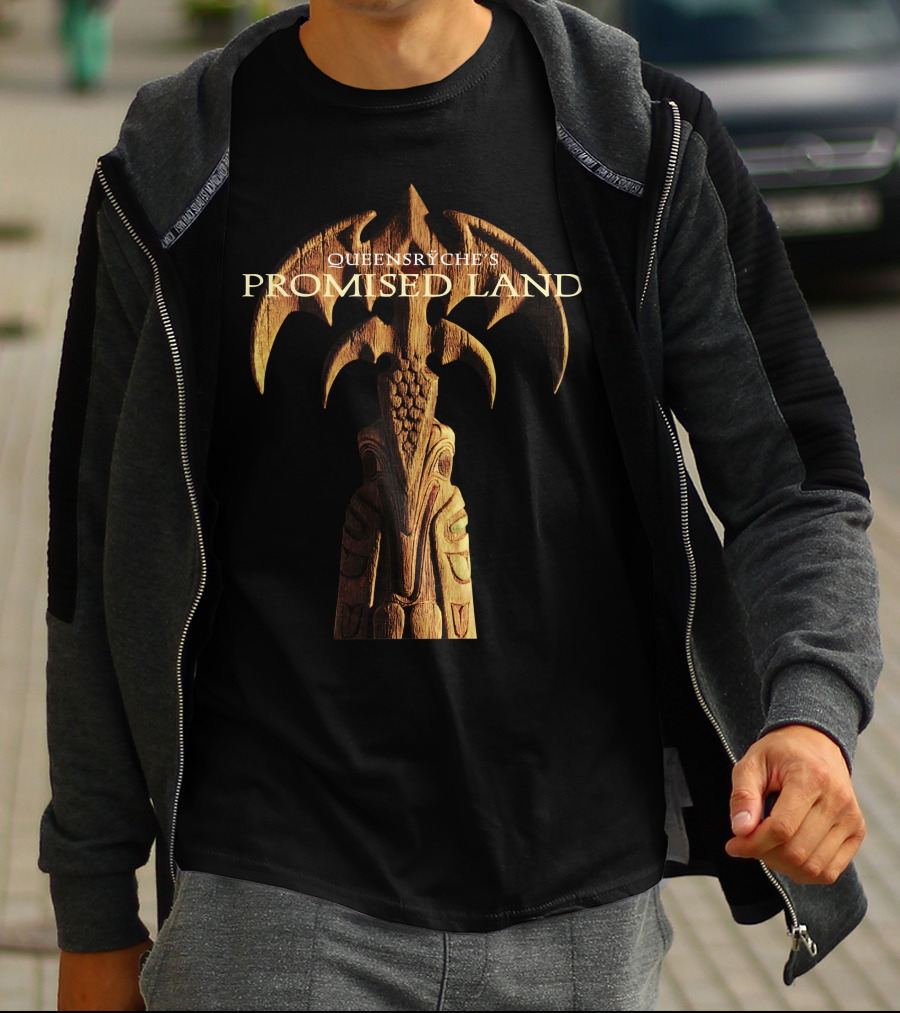 Queensrÿche Promised Land Tribal Totem Emblem T-Shirt