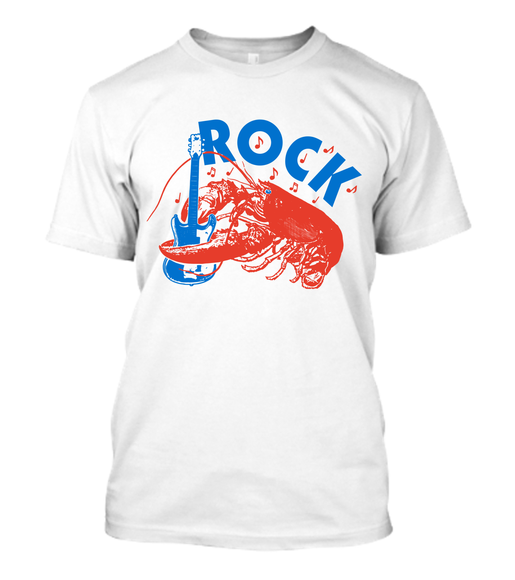 The B-52's Rock Lobster Guitar Music Fun T-Shirt