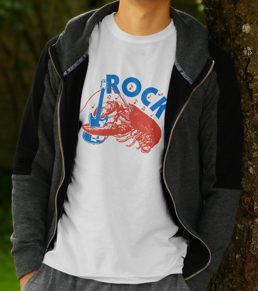 The B-52's Rock Lobster Guitar Music Fun T-Shirt