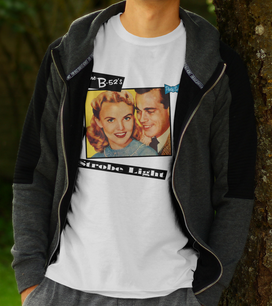 The B-52's Strobe Light Party Side T-Shirt