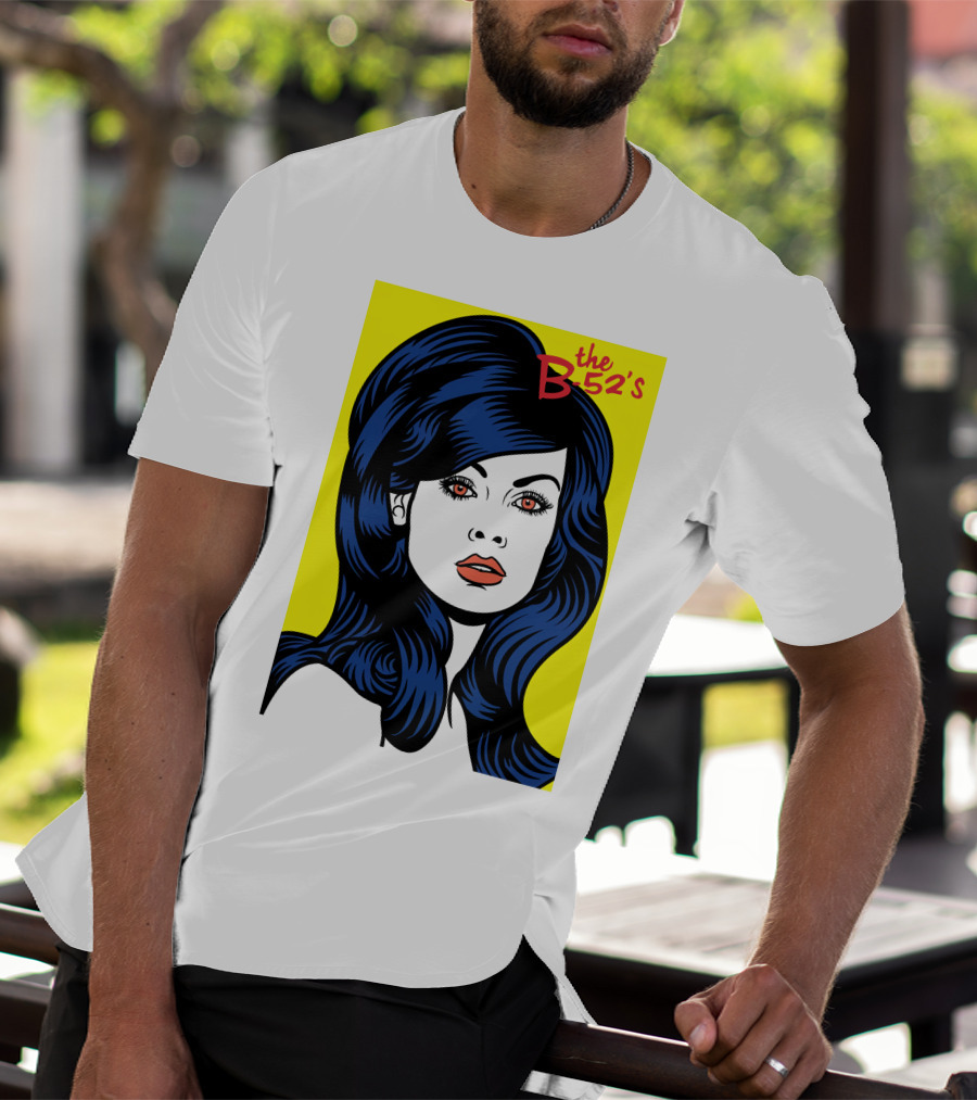 The B-52's Bold Pop Art Woman T-Shirt