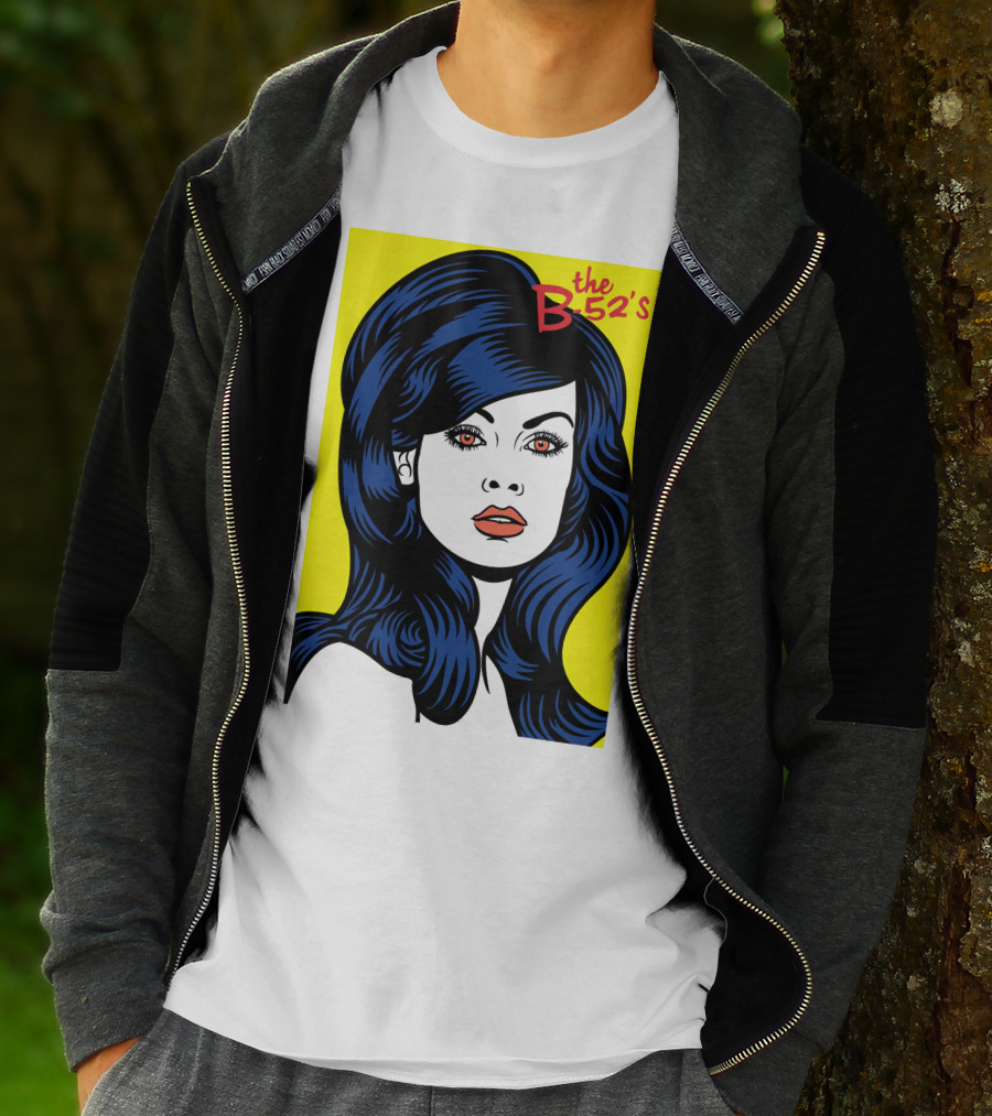 The B-52's Bold Pop Art Woman T-Shirt
