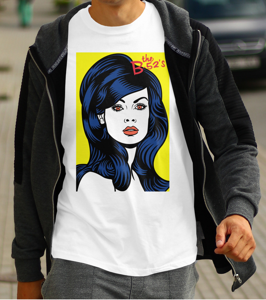 The B-52's Bold Pop Art Woman T-Shirt