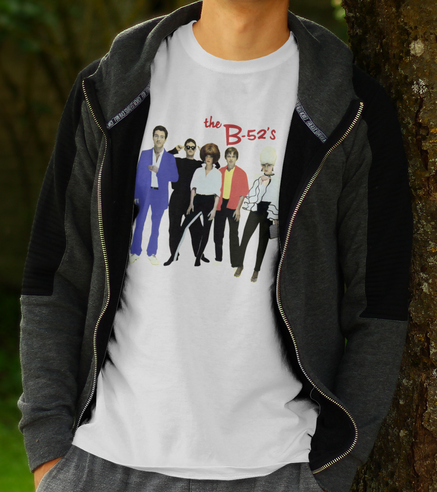 The B-52's Album Cover Band Members In Iconic Attire T-Shirt