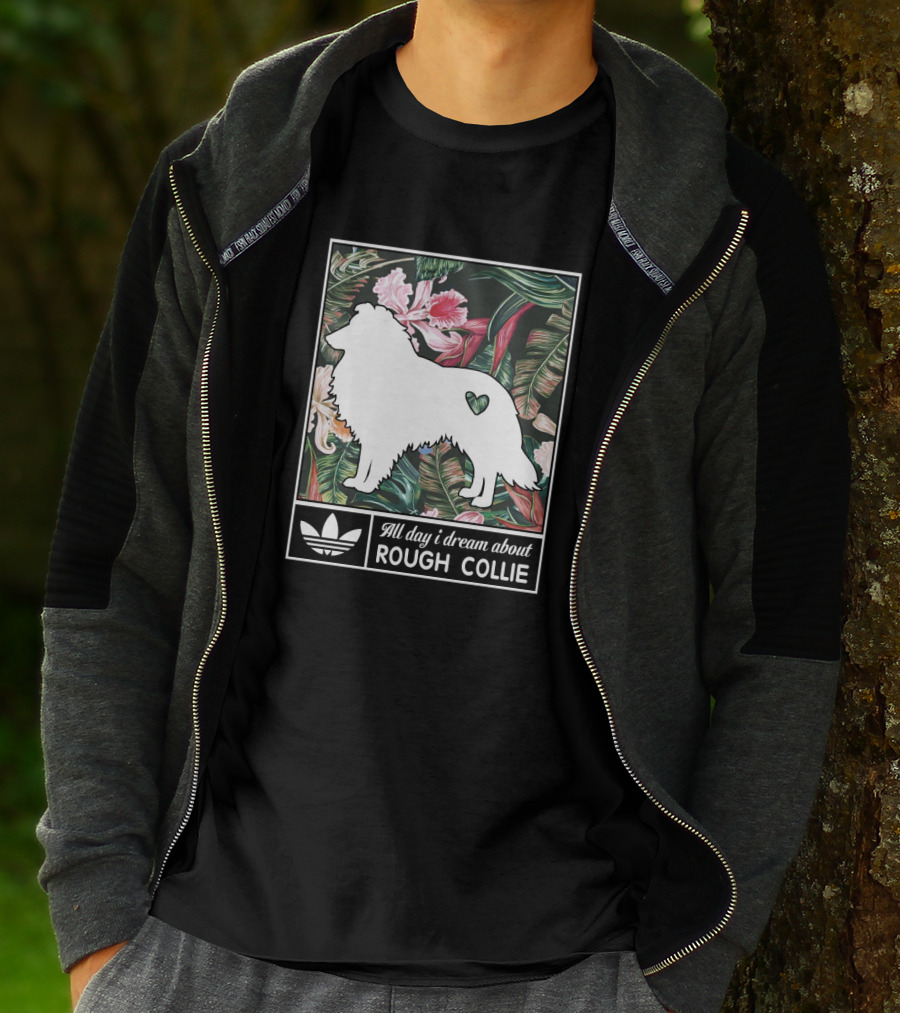 All Day I Dream About Rough Collie T-Shirt