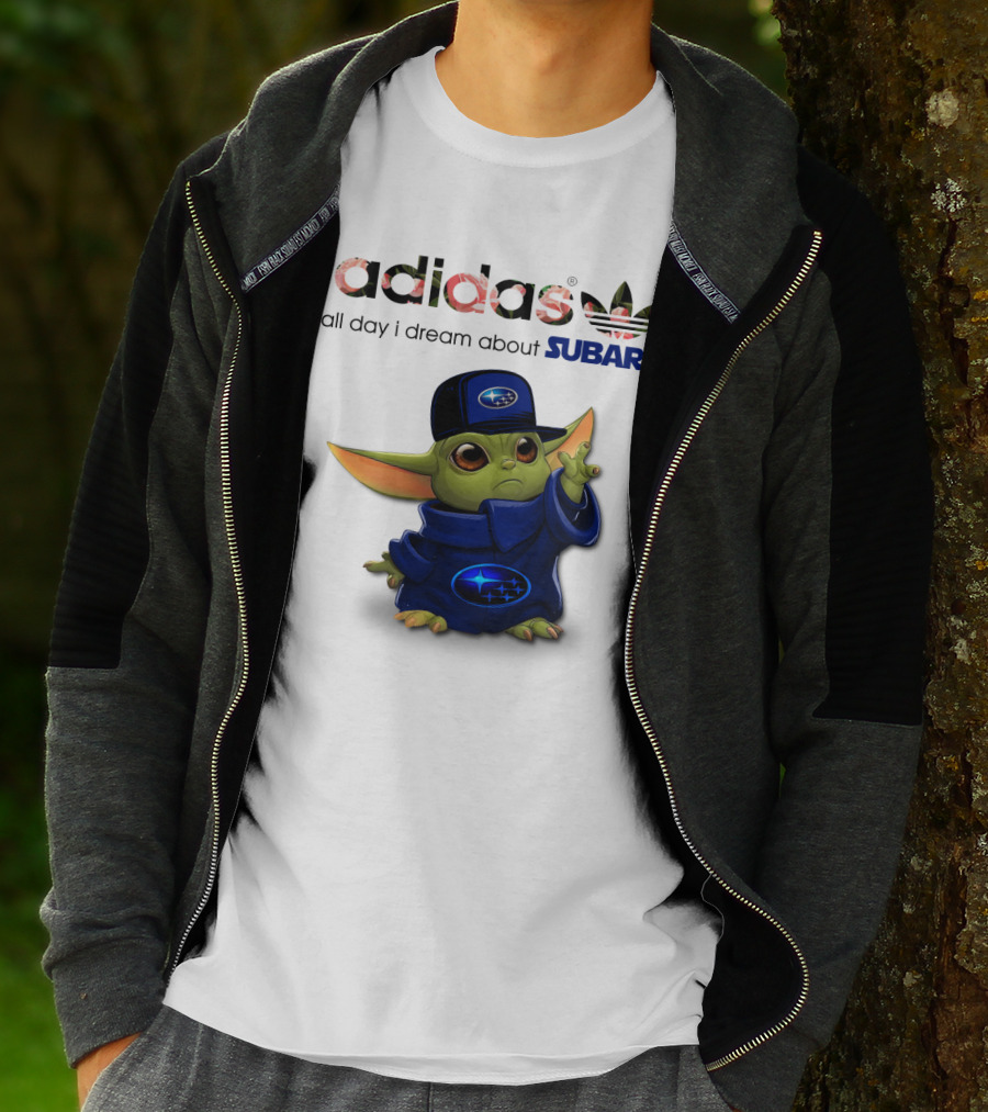 All Day I Dream About Subaru Yoda Character T-Shirt