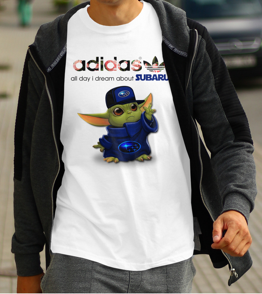 All Day I Dream About Subaru Yoda Character T-Shirt