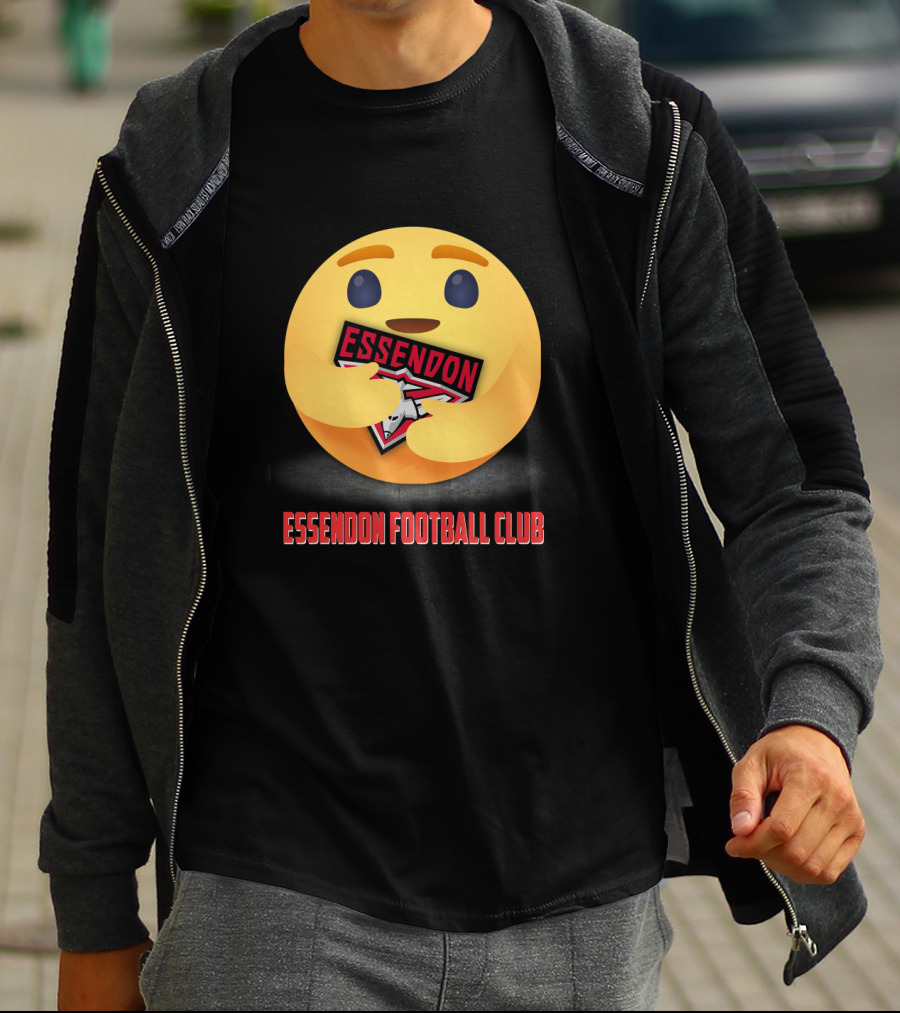 Essendon Football Club Emoji Holding T-Shirt
