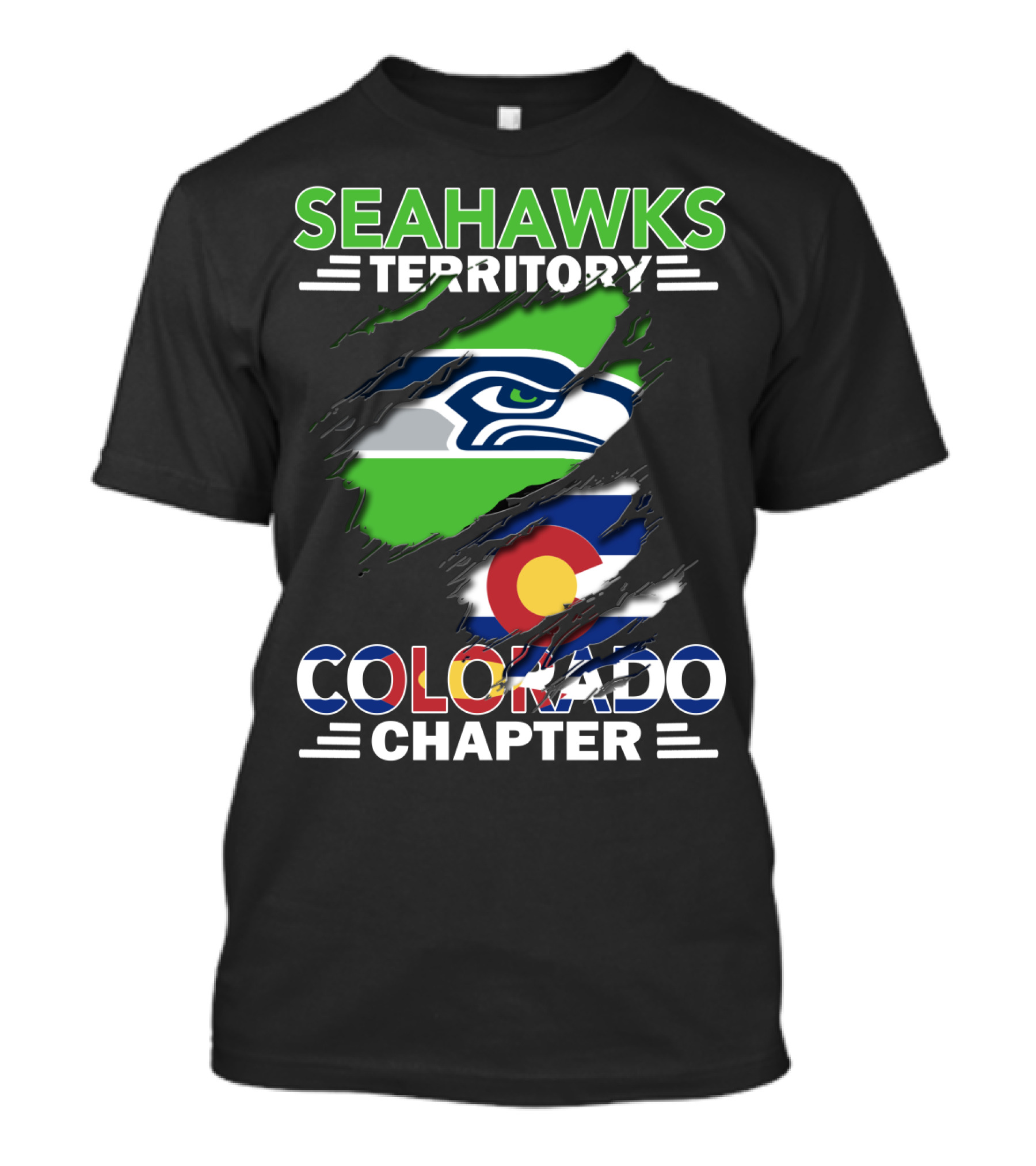 SEAHWKS Territory Colorado Chapter T-Shirt