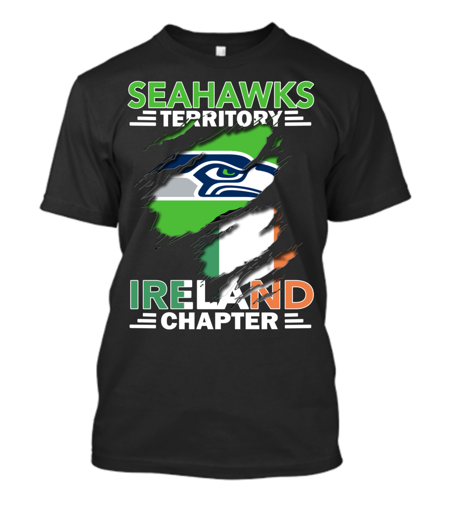 Seattle Seahawks Territory Ireland Chapter T-Shirt