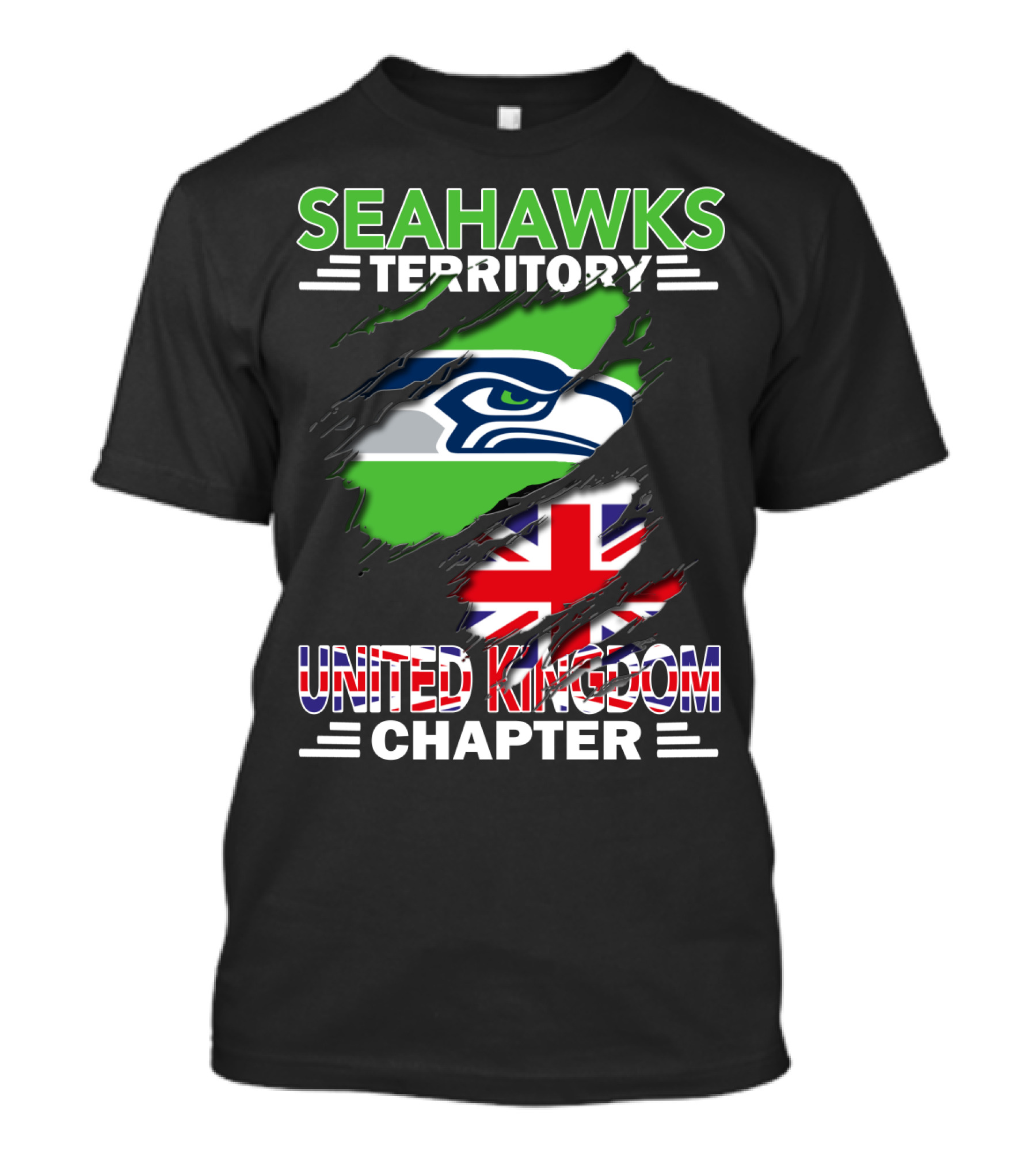 SEAHAWKS TERRITORY UNITED KINGDOM CHAPTER T-Shirt