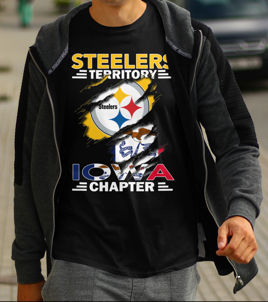 Steelers Territory Steelers Iowa Chapter T-Shirt