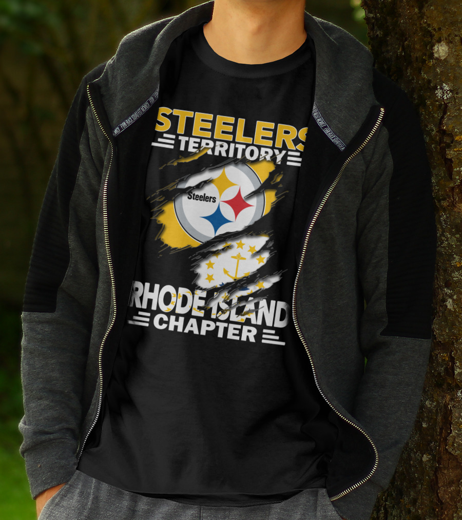 Steelers Territory Rhode Island Chapter Fan Pride T-Shirt