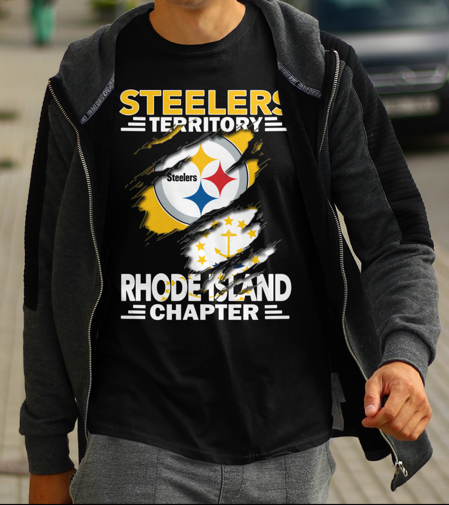 Steelers Territory Rhode Island Chapter Fan Pride T-Shirt