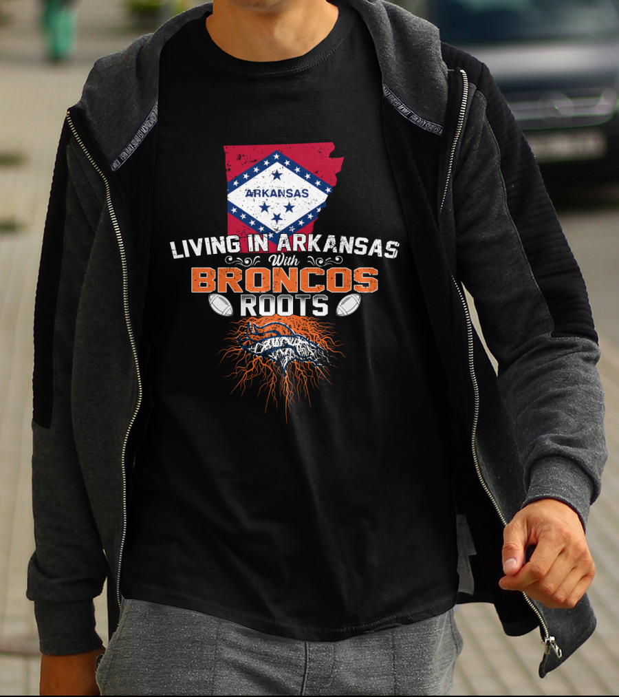 Arkansas Life With Broncos Football Heritage T-Shirt