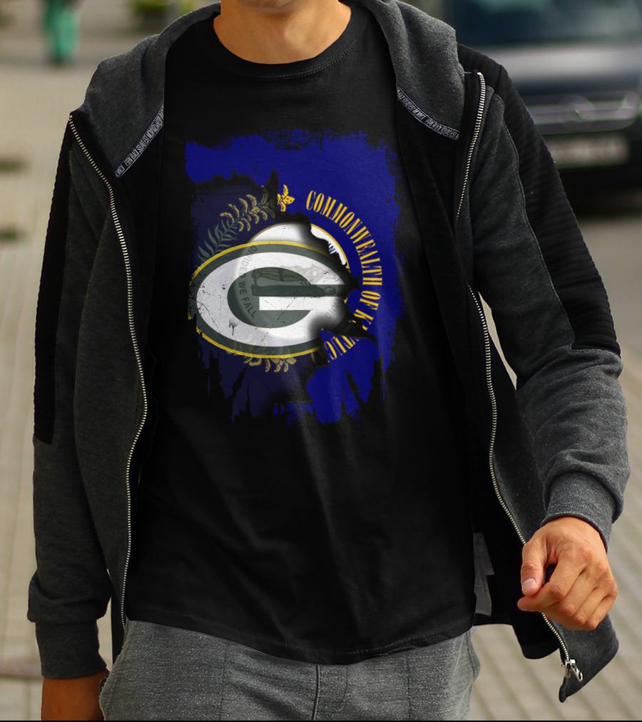 Commonwealth Of Kentucky Green Bay Packers T-Shirt