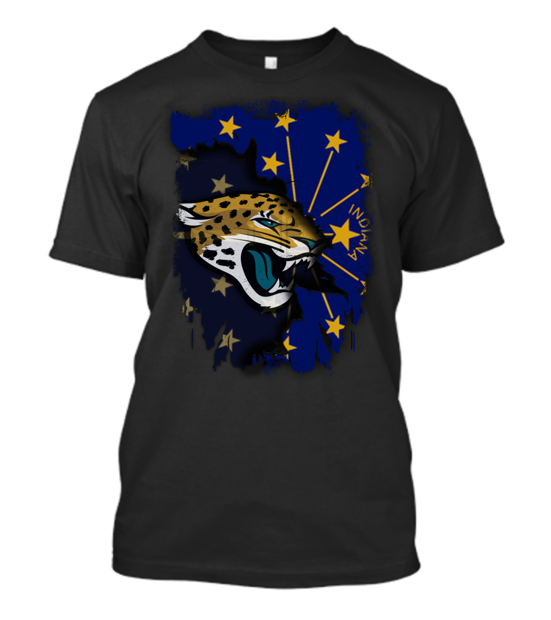 Indiana Jaguars Starburst Fusion T-Shirt