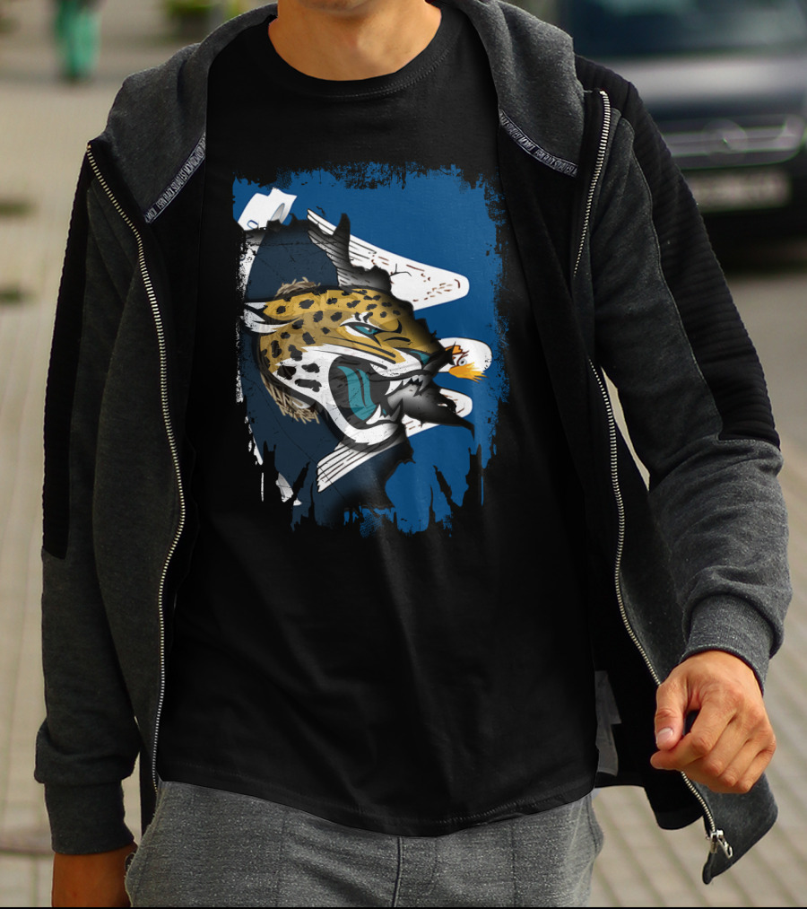 Together Louisiana Jaguars Eagle Fusion T-Shirt
