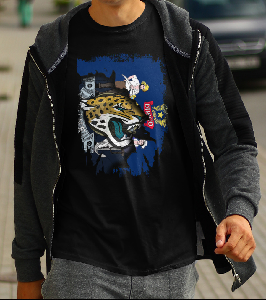 Dirigo Maine Jaguars Fusion T-Shirt