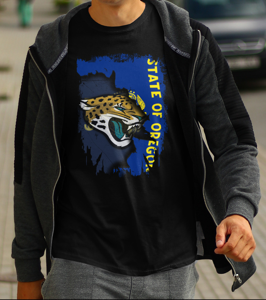 STATE OF OREGON Jaguars T-Shirt