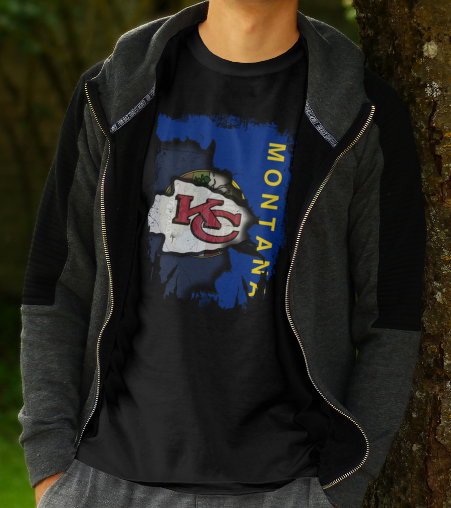 Montana Chiefs Logo Integration T-Shirt