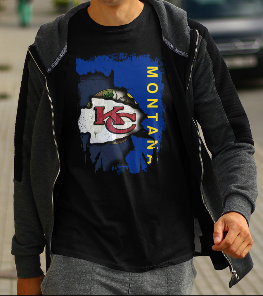 Montana Chiefs Logo Integration T-Shirt