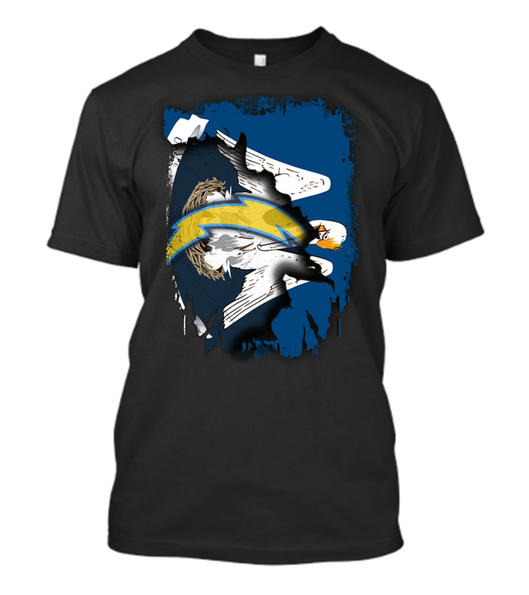 Together Louisiana Eagles Chargers Fusion T-Shirt