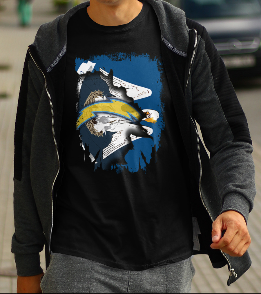 Together Louisiana Eagles Chargers Fusion T-Shirt