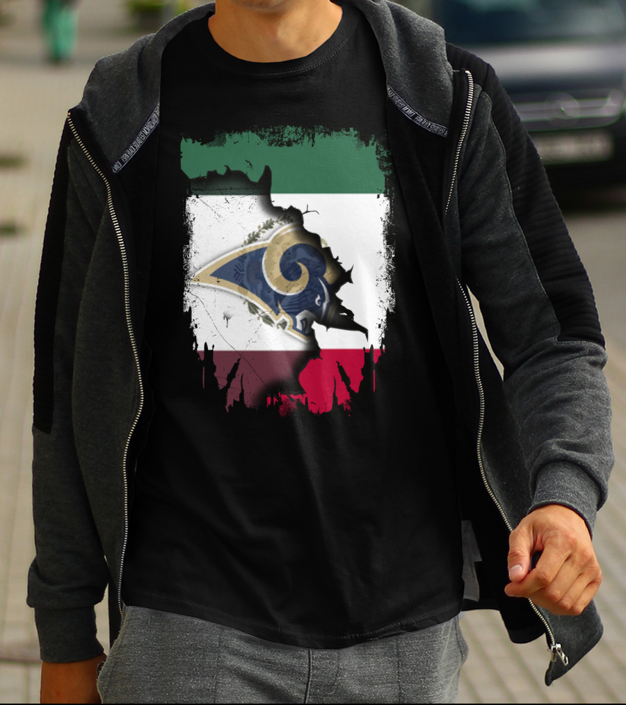 Together Mexico Rams Flag T-Shirt