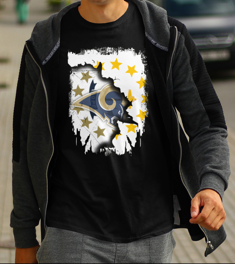 Together Rhode Island Rams Starburst Emblem T-Shirt