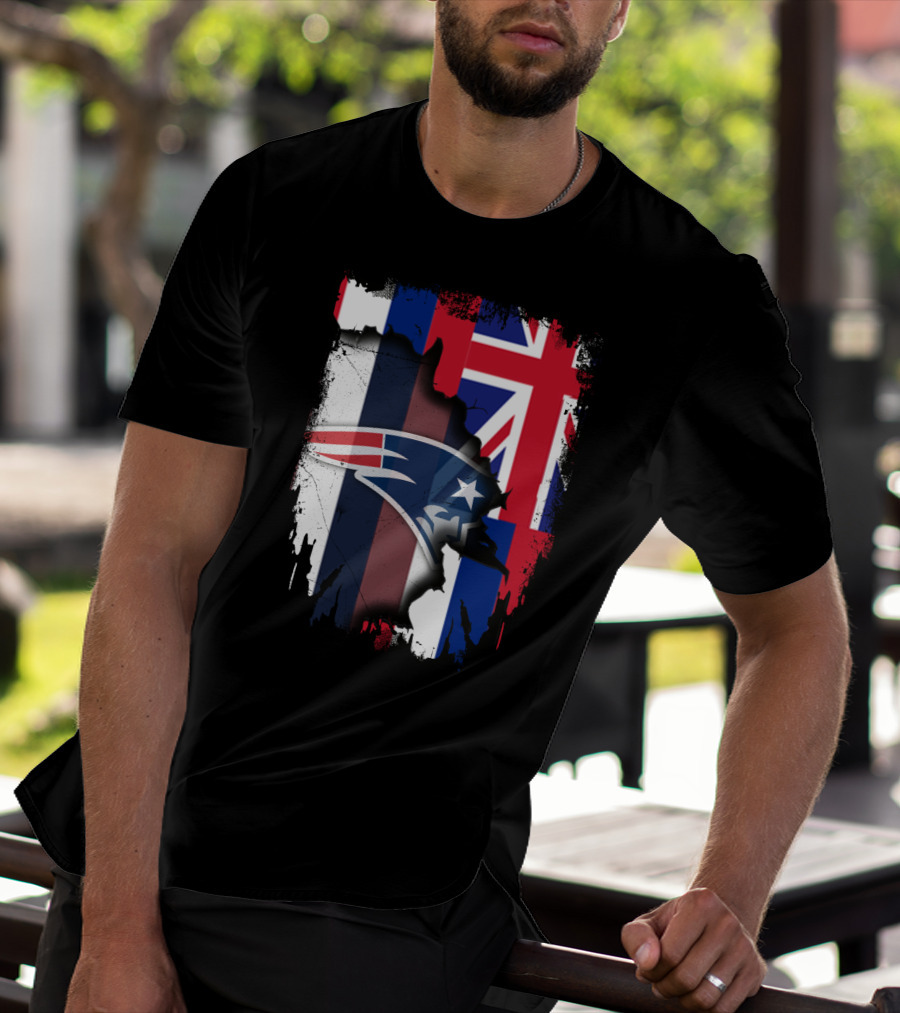 Together Hawaii Patriots Flag Fusion T-Shirt