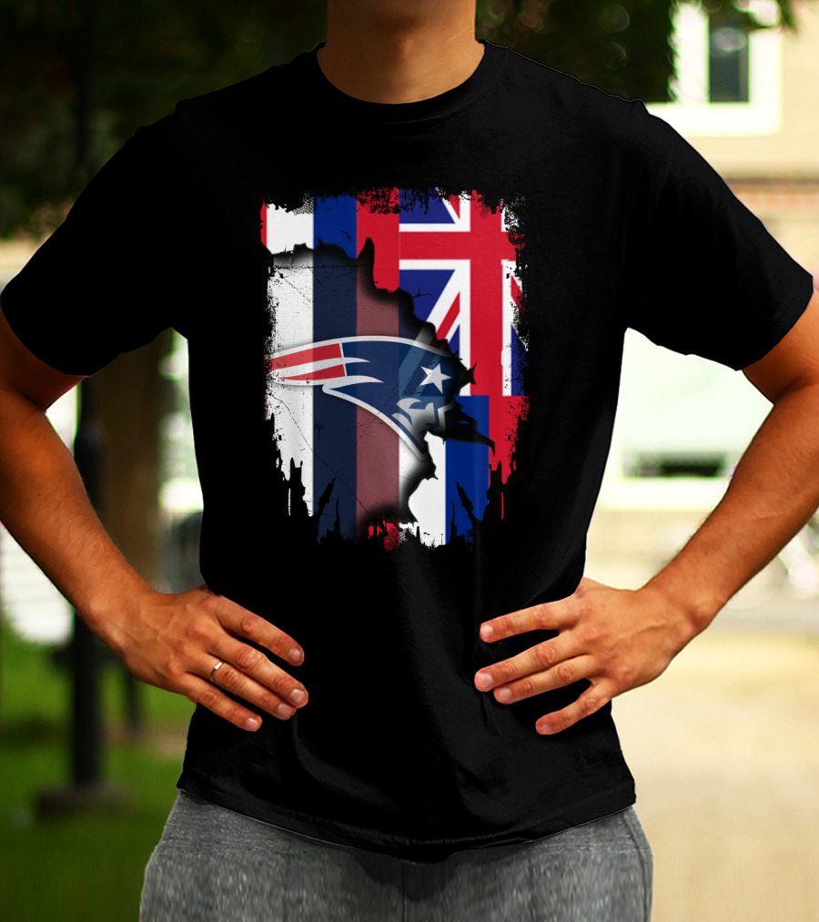 Together Hawaii Patriots Flag Fusion T-Shirt
