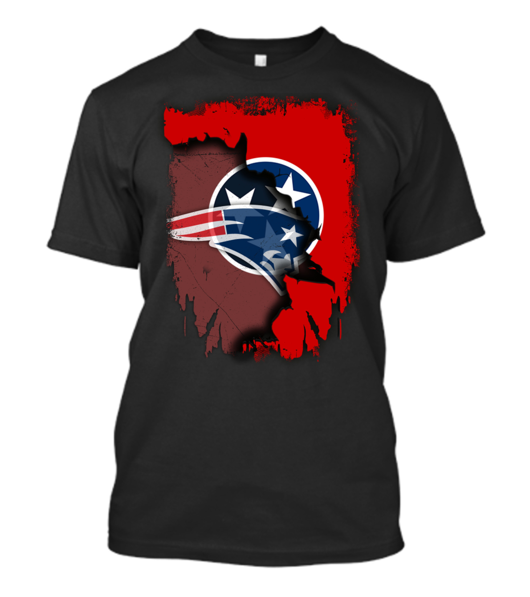 Together Tennessee Patriots Flag T-Shirt
