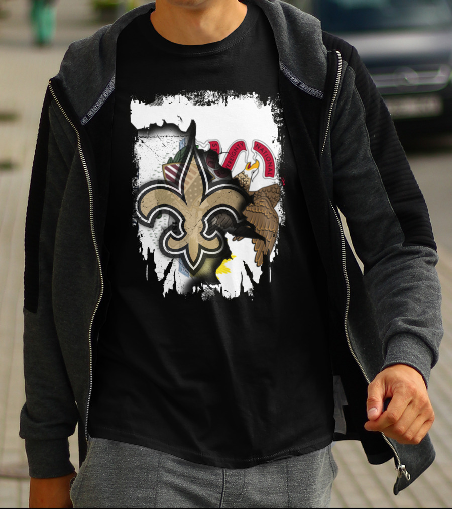 Illinois Together Fleur-de-Lis Saints T-Shirt