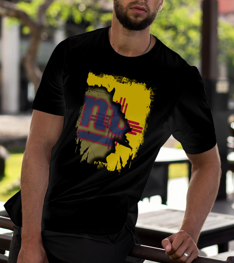 New Mexico Together With Giants Zia Symbol And Vintage NY Giants T-Shirt