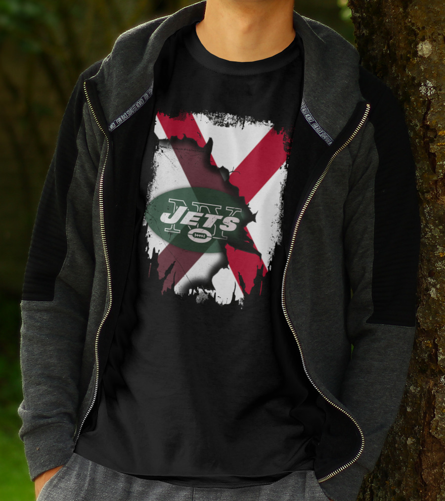 Together Alabama Jets Football Emblem T-Shirt