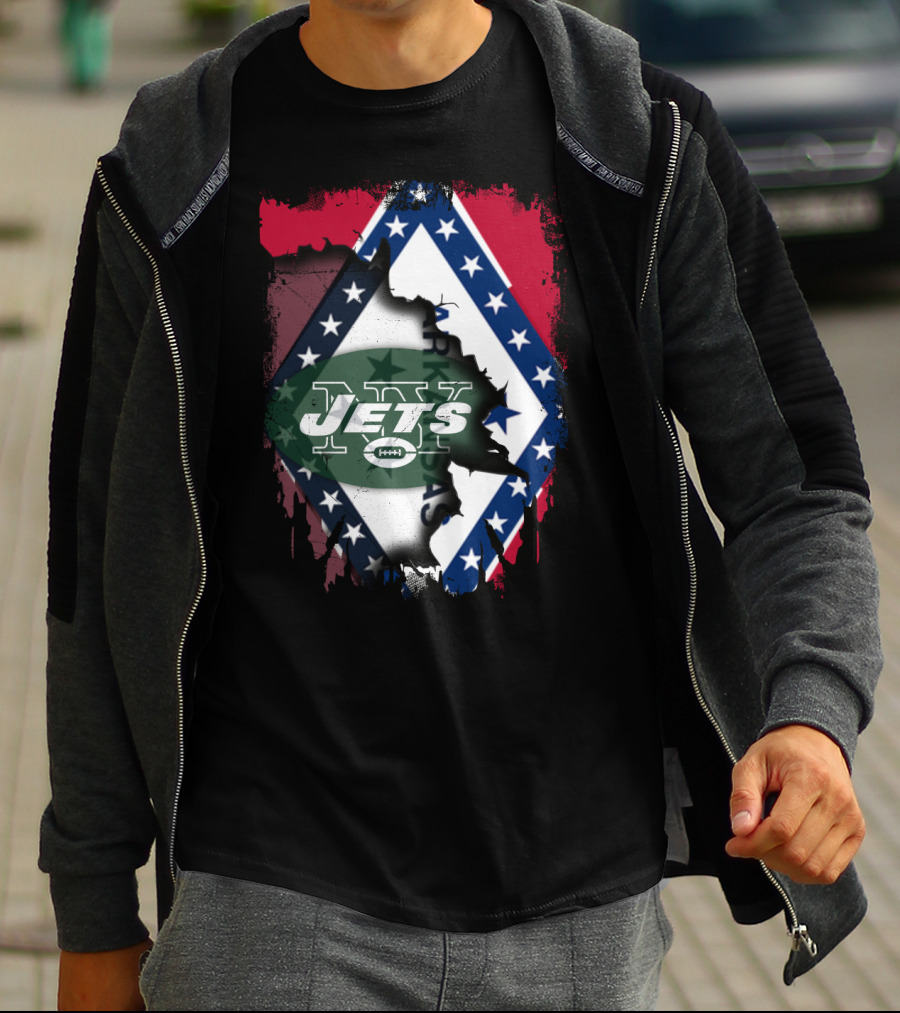 Together Arkansas With Jets And Flag T-Shirt