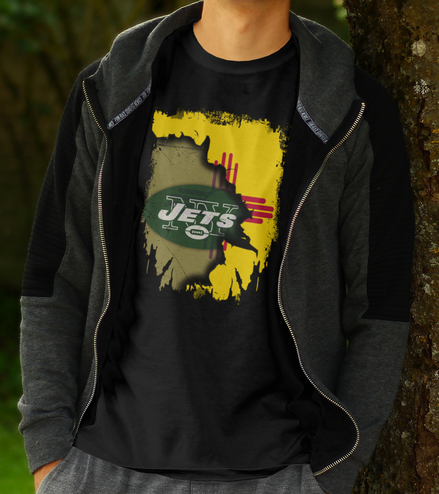 New Mexico Pride Meets Jets Fan Passion T-Shirt