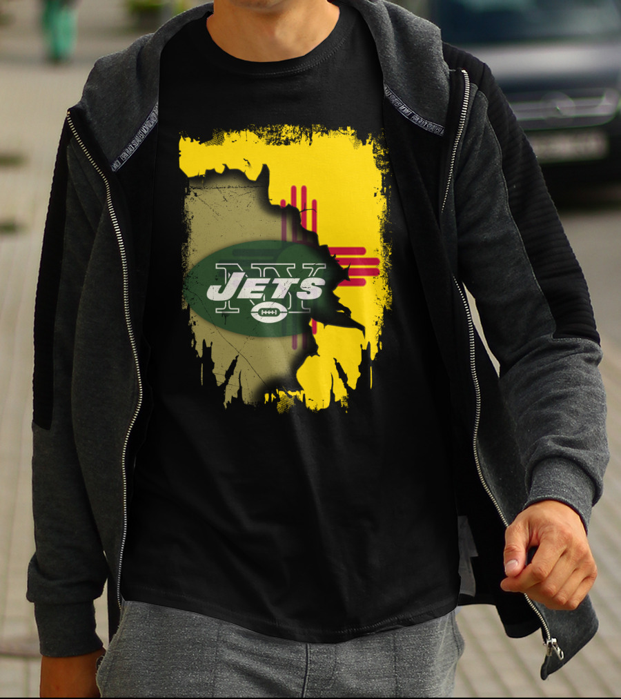 New Mexico Pride Meets Jets Fan Passion T-Shirt
