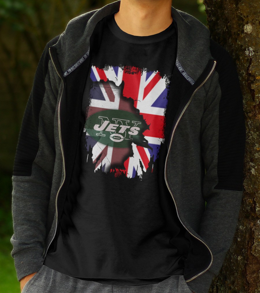 Jets United Kingdom Flag Fusion T-Shirt