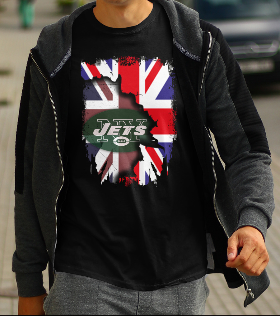 Jets United Kingdom Flag Fusion T-Shirt