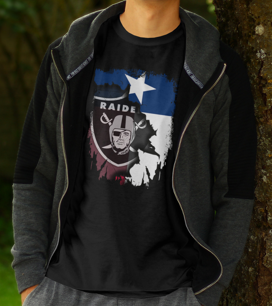 Together Texas Raiders Logo Fusion T-Shirt