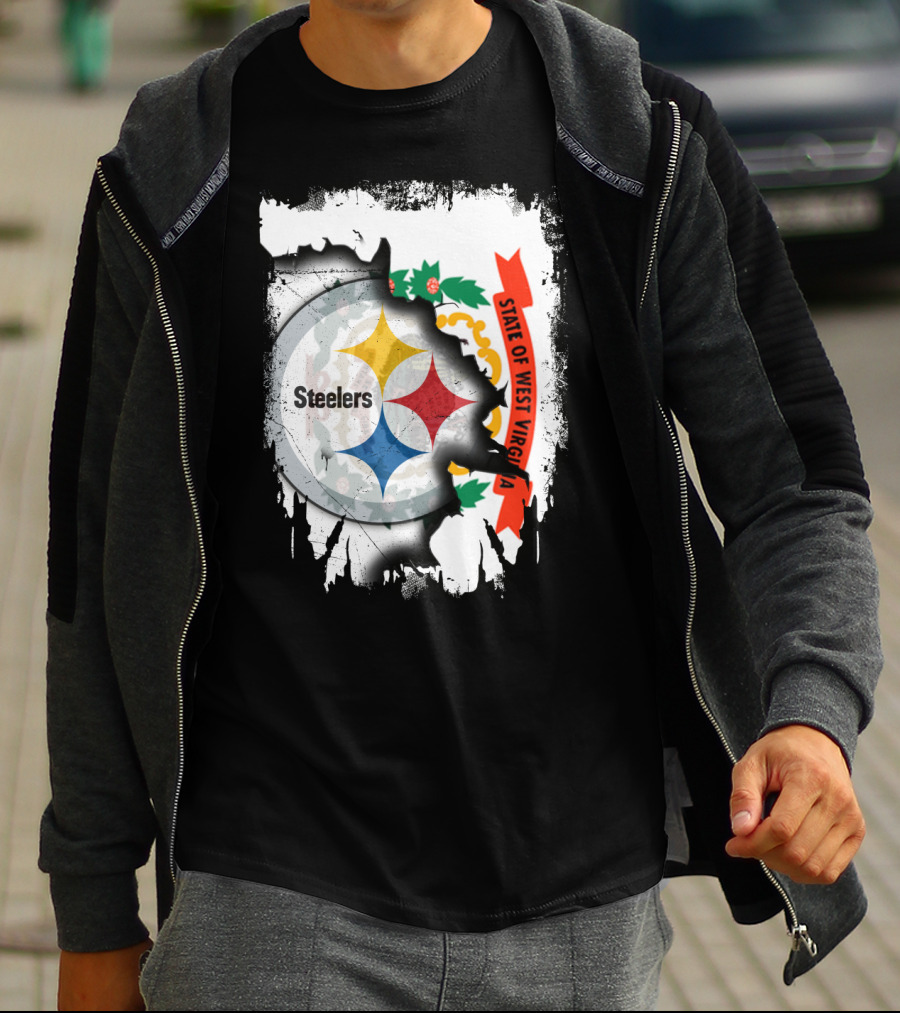 Steelers State Of West Virginia Unity T-Shirt