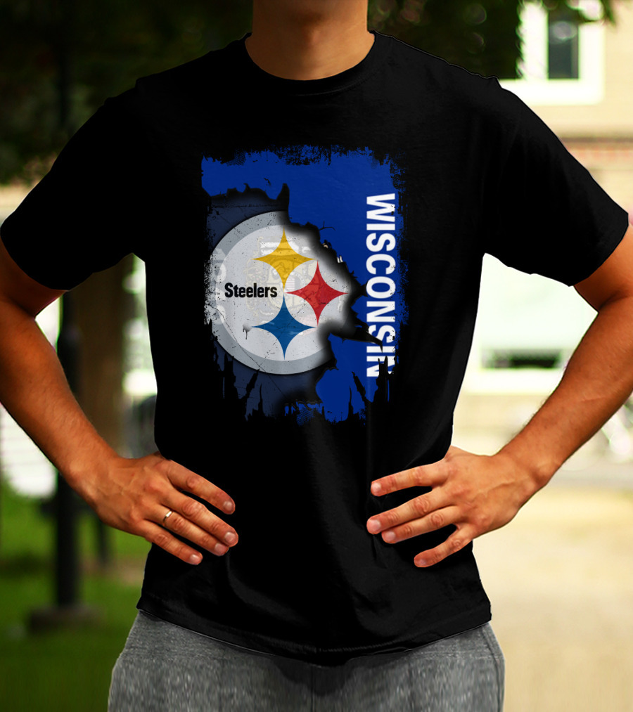Wisconsin Steelers Logo Integration T-Shirt